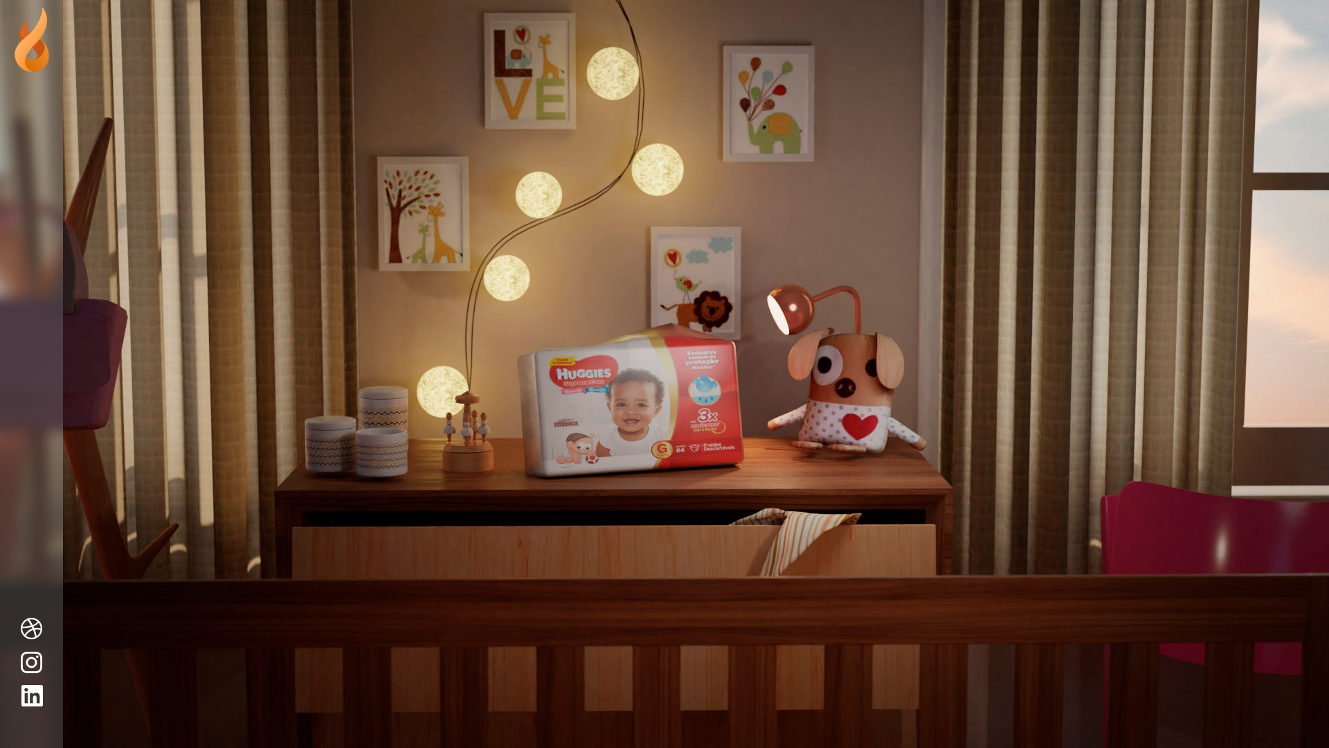 PRODUÇÃO HUGGIES